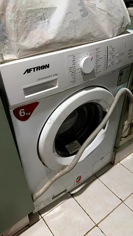 Aftron 6kg Front Load Washing Machine - Good Working Condition warranty till February 2027