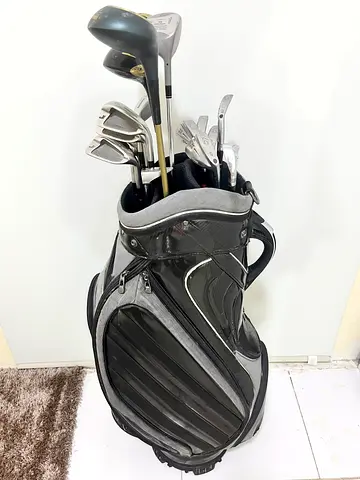 Complete Golf Set with Adidas Bag | Wilson, Bridgestone, Yamaha, Maruman Clubs