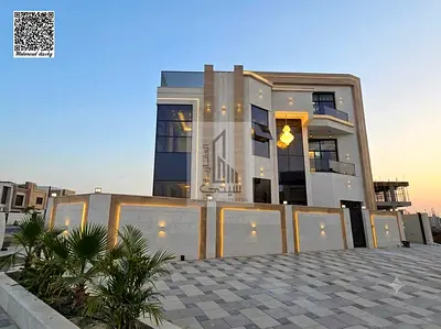Modern Corner Villa for Sale in Al Helio 1 – Ajman | Prime Location on a Main Street