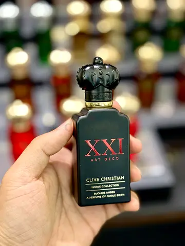 Blonde amber perfume by Clive Christian available