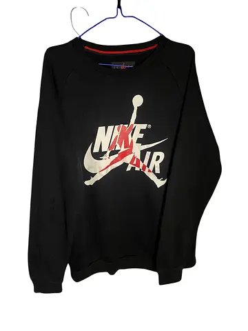 Black Nike Air Jordan Pullover Sweatshirt
