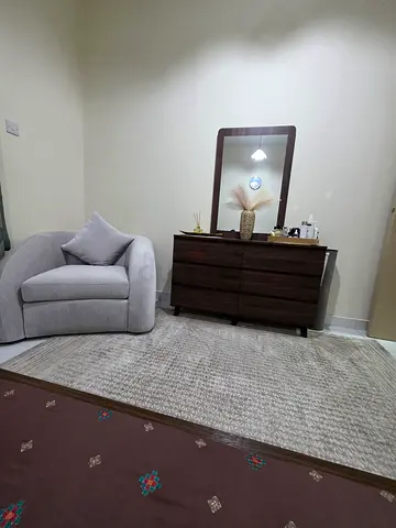 Dresser, brown in color...