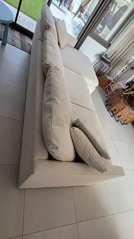 Cratebarrel lounge deep L shape sofa
