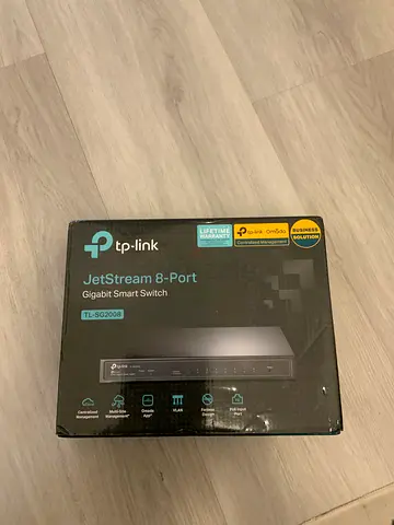 TP-Link Omada JetStream 8 port GB switch (TL-SG2008)