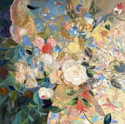 Evening garden
130 х 130 сm Oil on canvas 2026