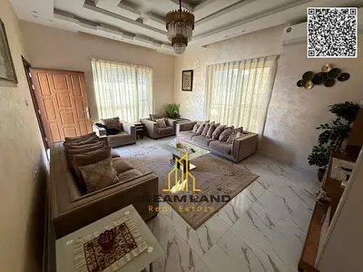 للبيع بمنطقه الياسمين 4 غرف بالكهرباء + المياه والمكيفات والفرش مقابل المسجد رحمانيه الشارقه