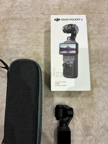 DJI Osmo Pocket 4 with Case and Original Box - Perfect Condition
