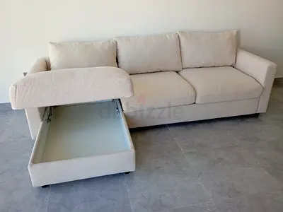 Brand New condition Ikea vimle lshape sofabed under storage