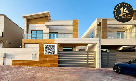 LUXURY VILLAS WITH FULL FURNITURE 05MASTER BEDROOMSWITH BIG ROAD LOCATION VILLAS AL AMEERA VILLAGE AL YASMEEN AJMAN