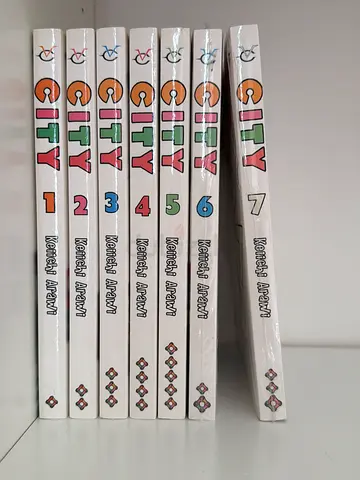 City manga volumes 1-7 by Keiichi Arawi (set)