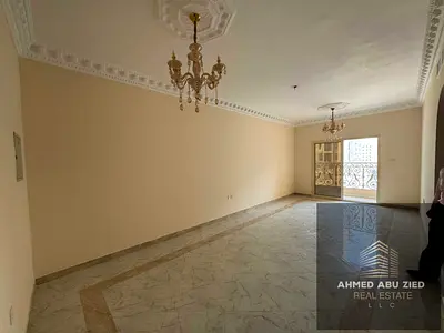 A golden opportunity for annual rent: the largest and most luxurious one-bedroom apartment with a large balcony and open view in the Al Hamidiya area,