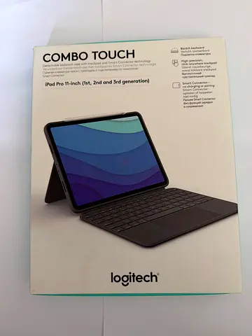 Logitech Combo Touch Keyboard Case for iPad Pro (11-inch) - Brand Boxed
