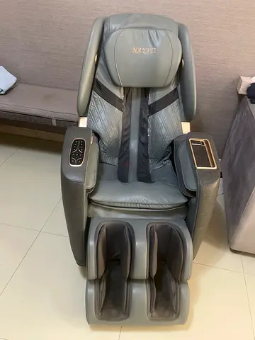 Full-Body Electric Massage Chair - Grey, Good Condition
