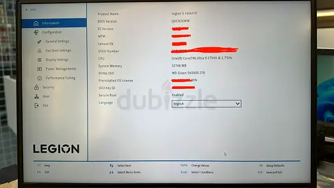 Legion 5 16IAX10