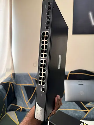 DrayTek VigorSwitch P2261 24-Port Gigabit Managed PoE+ Switch | 185W | 2× SFP + 4× Combo SFP/RJ45 |