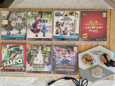 PS3 games bundle + Disney Infinity base and figures