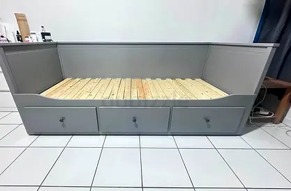 Ikea hemnes day bed with mattress 2