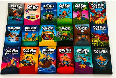 Dog Man book series collection (20 paperback books)