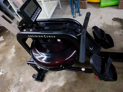 Obsidian Surge Water Rowing Machine - Good Working Condition