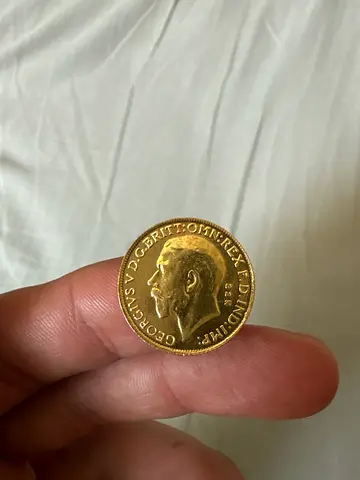 King George V Golden Coin 22k