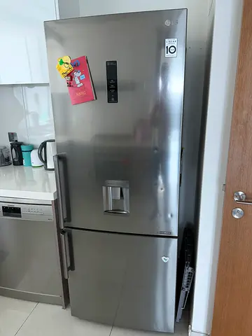 LG Stainless Steel Refrigerator with Water Dispenser - 70cm