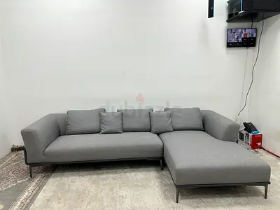 Like new condition marina home lshape sofa
