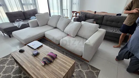 Newport feather filled sectional West elm