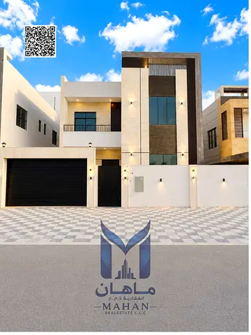 Ultra Luxury 5BR Villa | Glass Elevator | Rooftop | 5,679 Sq.Ft | Al Alia, Ajman