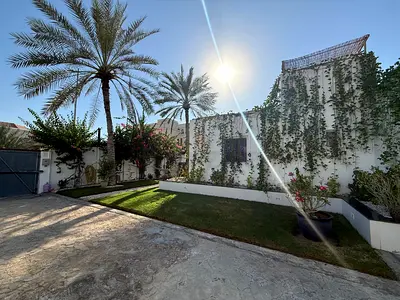 Private studio in villa