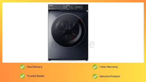 The All New Toshiba Front Load 10 Kg Washer / 7kg Dryer - TWD-BM110GF4B(MG)