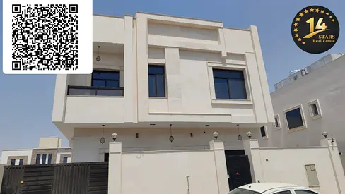 For Rent | Brand New Villa in Al Zahia – Ajman Featuring four bedrooms, a majlis, and a spacious family living room.