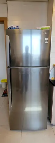 LG Stainless Steel Double Door Refrigerator - Good Condition 438 liters.
GR-C619HLCL
