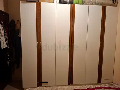 6 door cup board L × W × H -260 × 60 × 230 cms