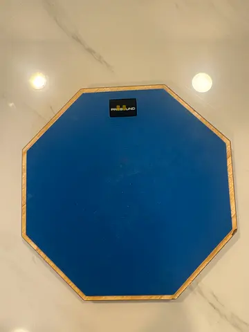 8-inch Octagonal Drum Practice Pad - Quiet Rebound Pad