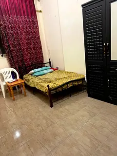 Master bedroom with attached bathroom available to move in now in  Shabiya 9