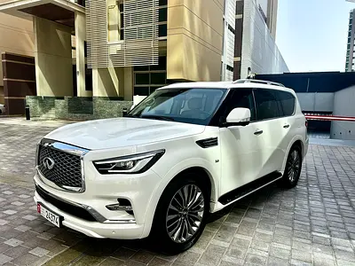 Infiniti QX80 Luxury-GCC-V8-5.6L-Full Agengy Service History-Under Warranty-Zero Accidents