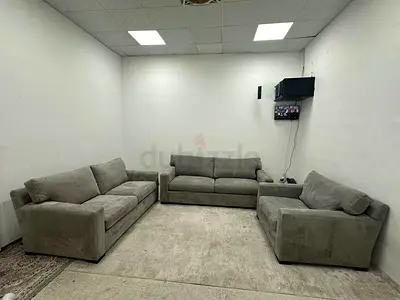 Like new condition cratebarrel sofa set