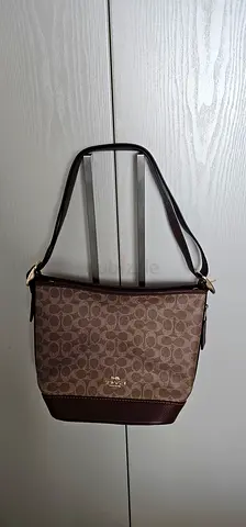 Coach Signature Canvas Bucket Bag