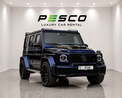 Drive an Original Brabus G63 without DEPOSIT for less.