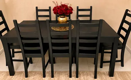 IKEA Extendable Dining Table with chairs