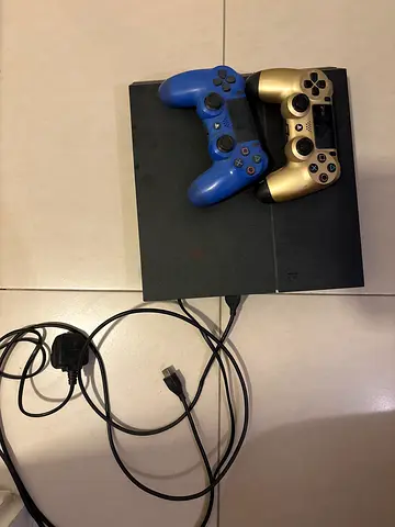 PlayStation 4 with 2 controllers