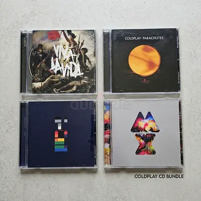 Coldplay Music CD Bundle