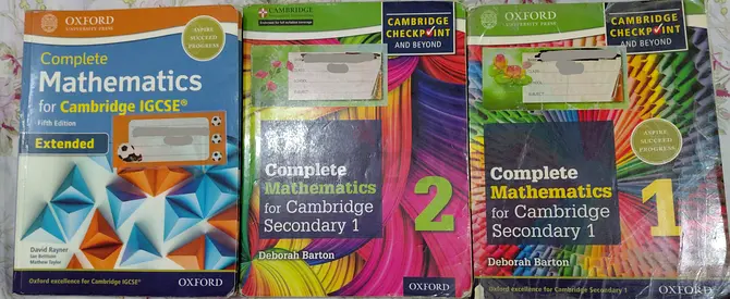 Set of Cambridge/Oxford Complete Mathematics Textbooks