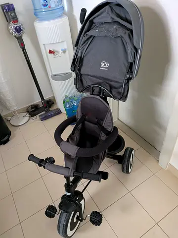 3-in-1 Push Tricycle with Canopy and Parent Handle - Good Condition