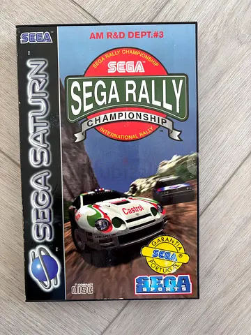 Sega Rally Championship (Sega Saturn) - Original Disc  Case