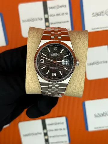 Rolex Datejust-style Stainless Steel Mens Watch with Jubilee Bracelet
