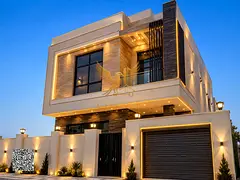 Villa for sale in Al Yasmin area, including registration fees, air conditioning, and freehold owners
