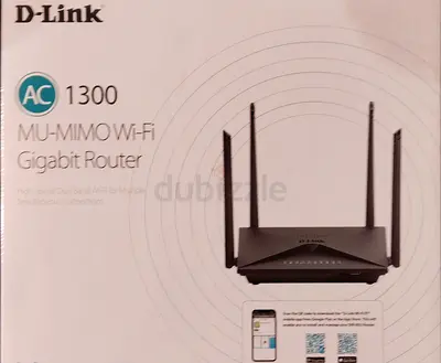 D-Link AC1300 MU-MIMO Gigabit Wi-Fi Router (Like New)