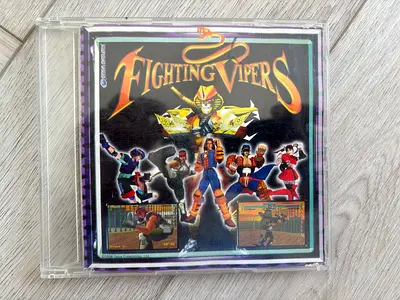 Fighting Vipers Sega Saturn (PAL) - only disc