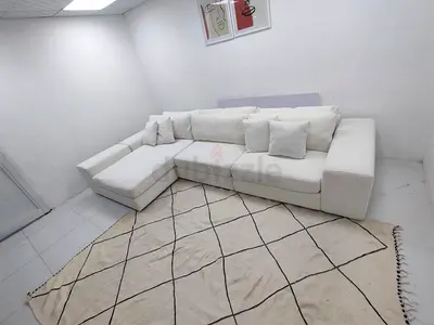 Like new condition Eicholltz brand lshape comfortable sofa